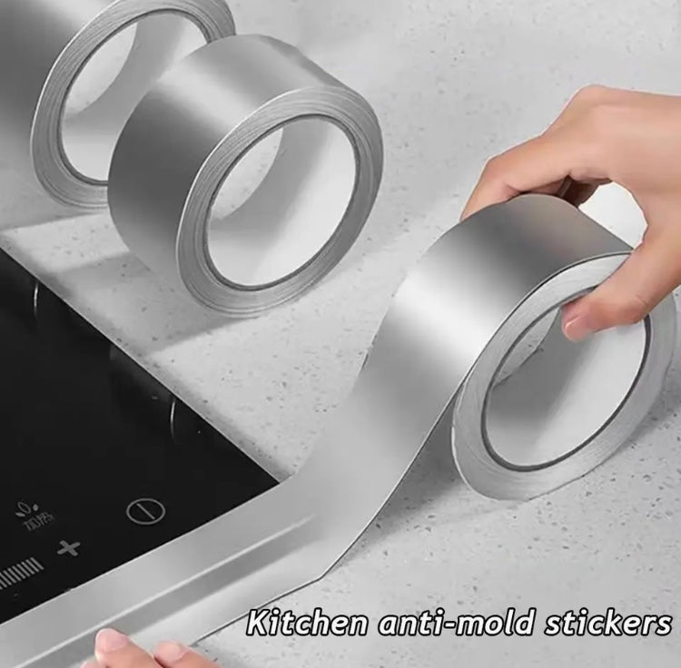Heat Resistant Aluminium Foil Tape, Waterproof Adhesive Tape For Pipe Repair, Mould-proof Duct Tape Sticker Kitchen Bathroom Tool Heat Resistant Aluminium Foil Tape, Waterproof Adhesive Tape For Pipe Repair, Mould-proof Duct Tape Sticker Kitchen Bathroom Tool